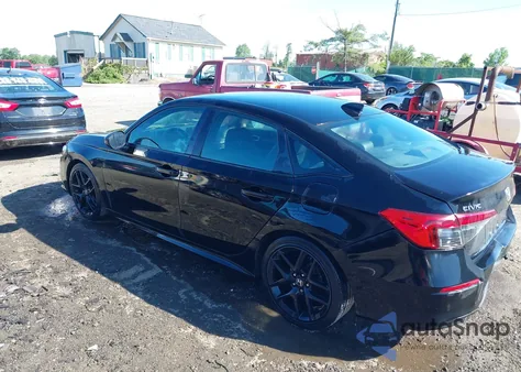 2023 Honda Civic Sport из США, поврежденный, VIN 2HGFE2F56PH509382